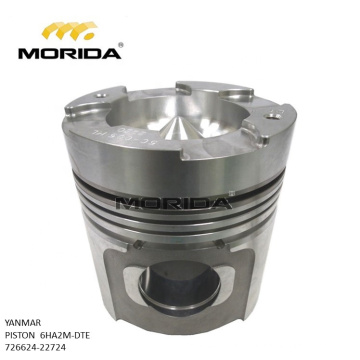 6HA2M-DTE 726624-22724 piston for YANMAR